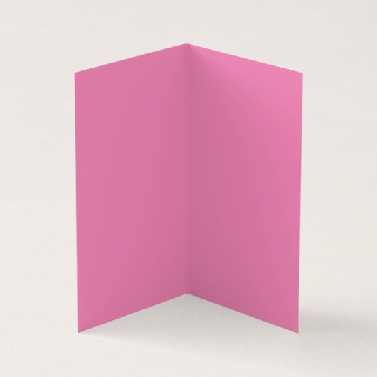 Carte de visite pliée (Intérieur)