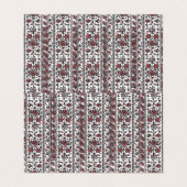 Carte de visite pliée (Extérieur déplié)