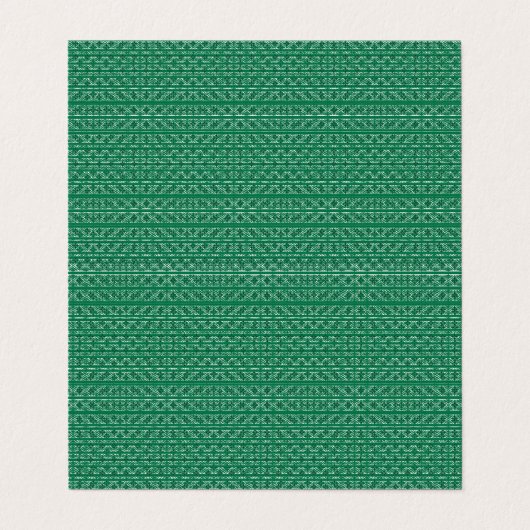 Carte de visite pliée (Extérieur déplié)