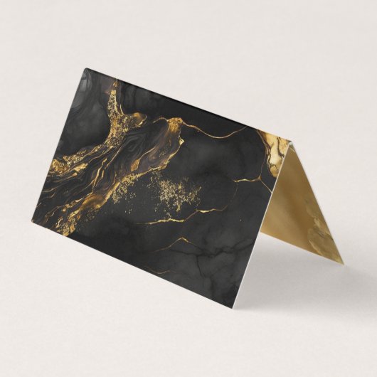 Carte de visite pliée (Dos)