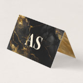 Carte de visite pliée (Devant)