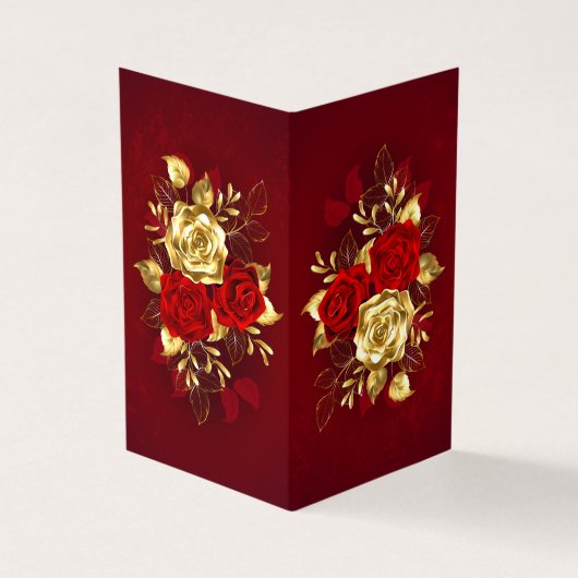 Carte de visite pliée (Extérieur)