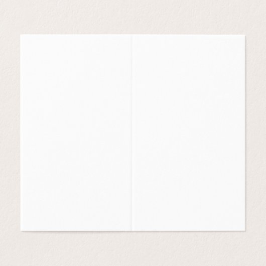 Carte de visite pliée (Extérieur déplié)