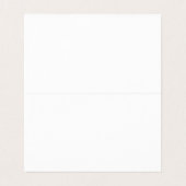 Carte de visite pliée (Intérieur déplié)