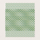 Carte de visite pliée (Extérieur déplié)