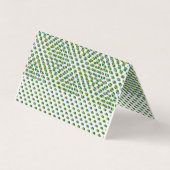 Carte de visite pliée (Dos)