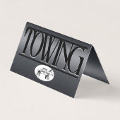 Carte de visite pliée (Dos)