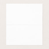 Carte de visite pliée (Intérieur déplié)