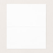 Carte de visite pliée (Intérieur déplié)