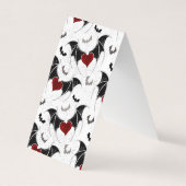 Carte de visite pliée (Devant)