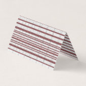 Carte de visite pliée (Dos)