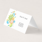 Carte de visite pliée (Devant)