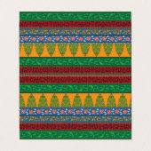 Carte de visite pliée (Extérieur déplié)