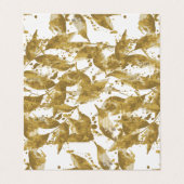 Carte de visite pliée (Extérieur déplié)