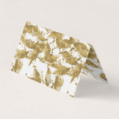 Carte de visite pliée (Dos)