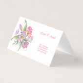 Carte de visite pliée (Devant)