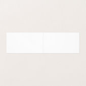 Carte de visite pliée (Intérieur déplié)