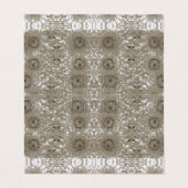 Carte de visite pliée (Extérieur déplié)