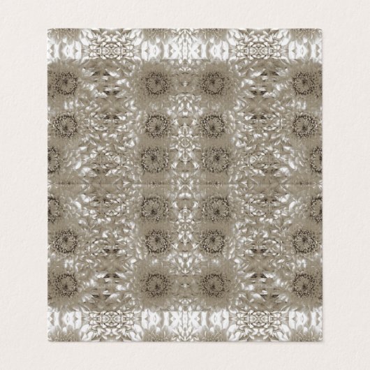 Carte de visite pliée (Extérieur déplié)