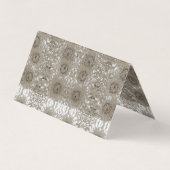 Carte de visite pliée (Dos)