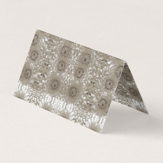 Carte de visite pliée (Dos)