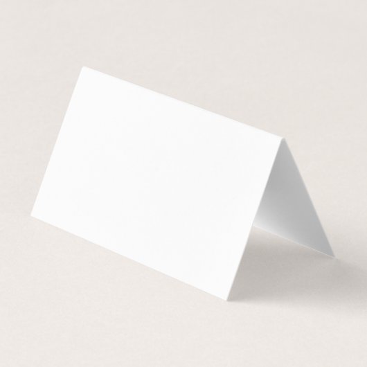 Carte de visite pliée (Dos)