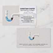 Carte De Visite Plomber résidentiel | Pièces bloquées (Devant / Derrière)