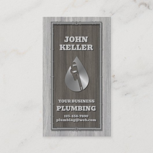Carte De Visite Plomberie (Devant)