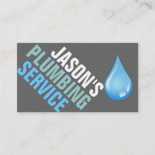 Carte De Visite Plomberie de plomberie Faucet d'eau Handyman Maint