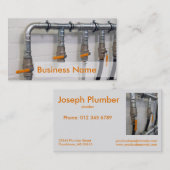 Carte De Visite plombier (Devant / Derrière)