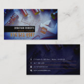 Carte De Visite plombier principal | Handy Man (Devant / Derrière)