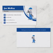 Carte De Visite plombier principal | Handy Man (Devant / Derrière)