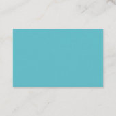 Carte De Visite Plongée (Dos)