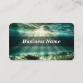 Carte De Visite Plongée sous-marine (Devant)