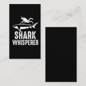 Carte De Visite Plongée sous-marine de Whisperer (Devant / Derrière)
