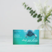 Carte De Visite plongée sous-marine et plongée libre (Debout devant)