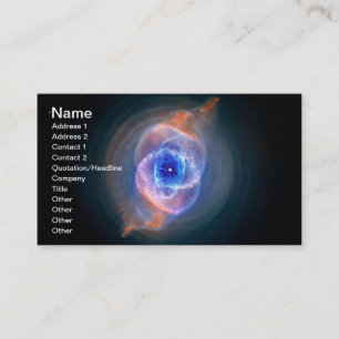 Carte De Visite Plot réflectorisé de NASAs