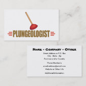 Carte De Visite Plumage amusante (Devant / Derrière)