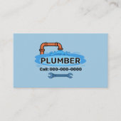 Carte De Visite Plumber (Devant)
