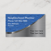 Carte De Visite Plumber local (Devant)