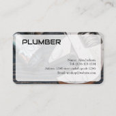 CARTE DE VISITE PLUMBER modifiable (Devant)