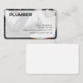CARTE DE VISITE PLUMBER modifiable (Devant / Derrière)