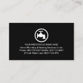 Carte De Visite Plumber Plumbing Pipeline Signage (Dos)