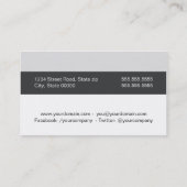 Carte De Visite Plumbing (Dos)