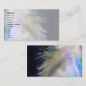 Carte De Visite Plumes d'ange (Devant / Derrière)