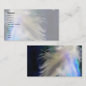Carte De Visite Plumes d'ange (Devant / Derrière)