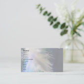 Carte De Visite Plumes d'ange (Debout devant)