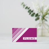 Carte De Visite PLUMS rétro (Debout devant)