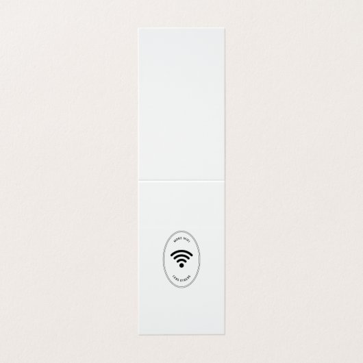 Carte De Visite Plus de Wifi sans stress (Extérieur déplié)