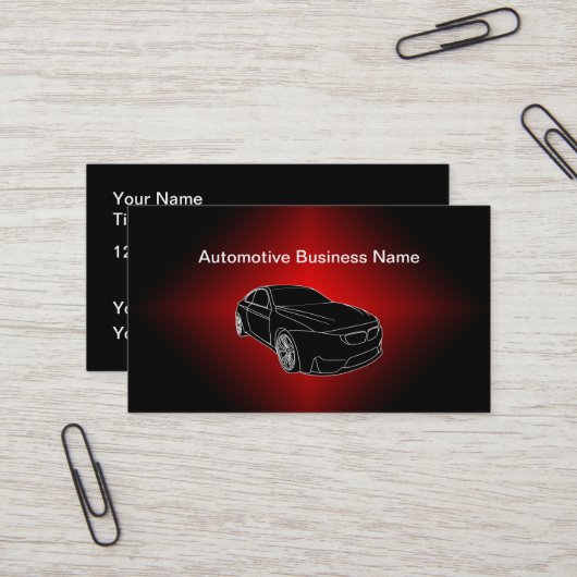 Carte De Visite Plus frais (Devant/Arrière en situation)